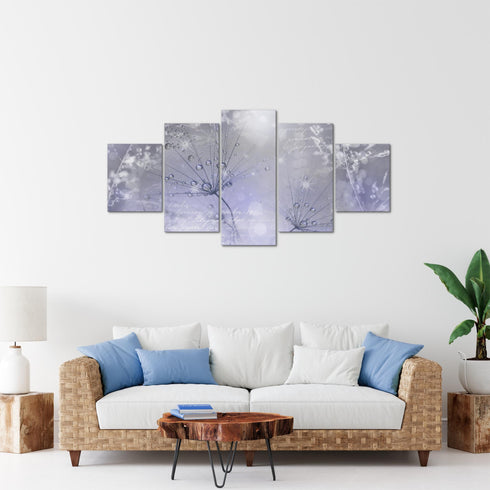 Wandbilder Wohnzimmer XXL Pusteblume Moderne Bild Gräser